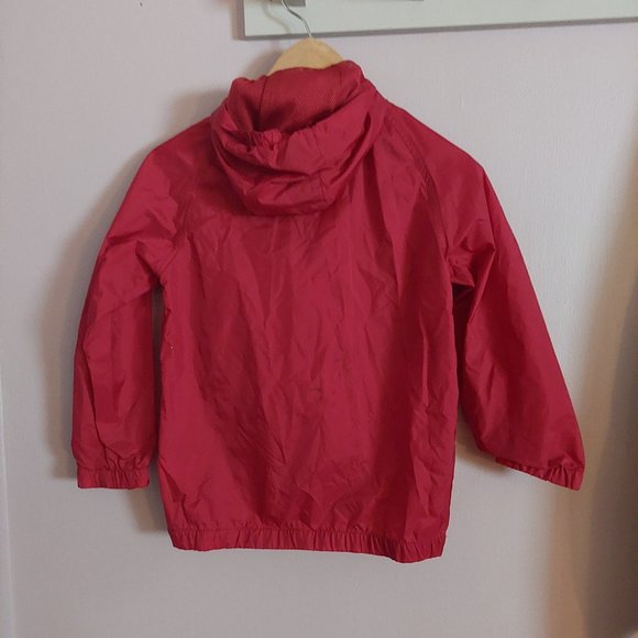 Joe Fresh red pullover size 8 children's windbreaker jacket - Picture 4 of 4